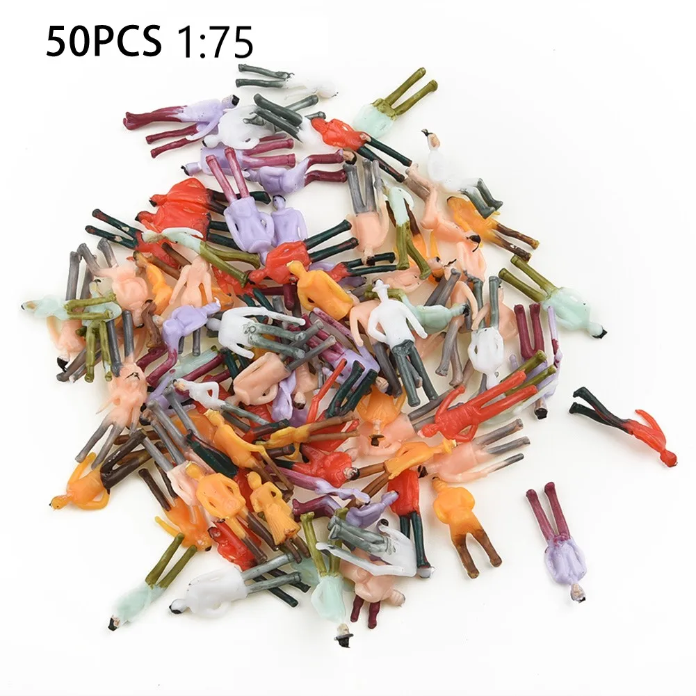 Фото Миниатюрные фигурки, масштаб 1:75, 50 шт. №3