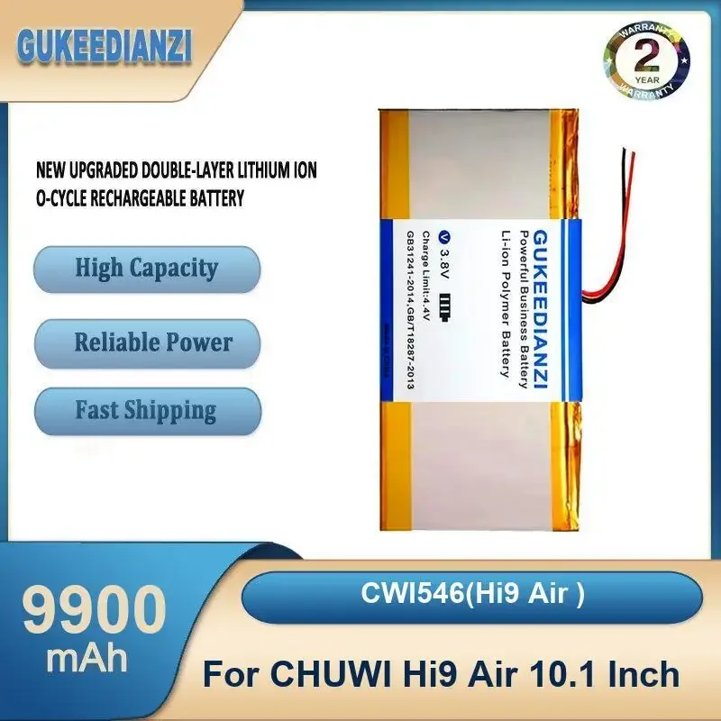 CWI546 (Hi9 Air) Аккумулятор для ноутбука большой емкости 9900 мАч для CHUWI Hi9 Air 10,1 дюйма