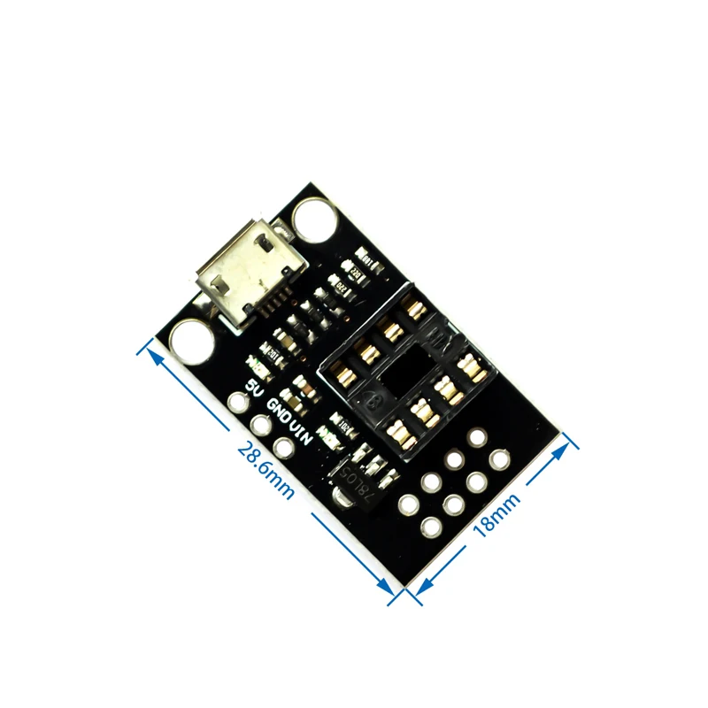 Фото 2 ~ 200 шт. T42 ATTiny13A/ATTiny25/ATTiny45/ATTiny85 подключаемая плата для программирования разработки №2