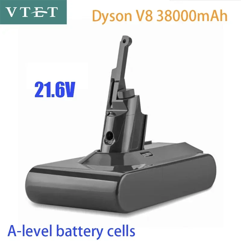 Фото 2024Dyson V8 21,6 в 38000 мАч Сменный аккумулятор для Dyson V8 Absolute, ручной пылесос без шнура, батарея для Dyson V8 №3