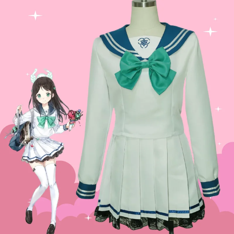 COS-KiKi аниме синий архив Kurimura Airi игровой костюм косплей костюм милая милая униформа Хэллоуин карнавальный наряд для вечеринки женский