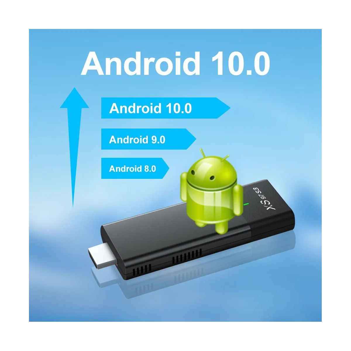 Фото Приставка Смарт-ТВ XS97 S3 H313, Wi-Fi, Android 10 №2