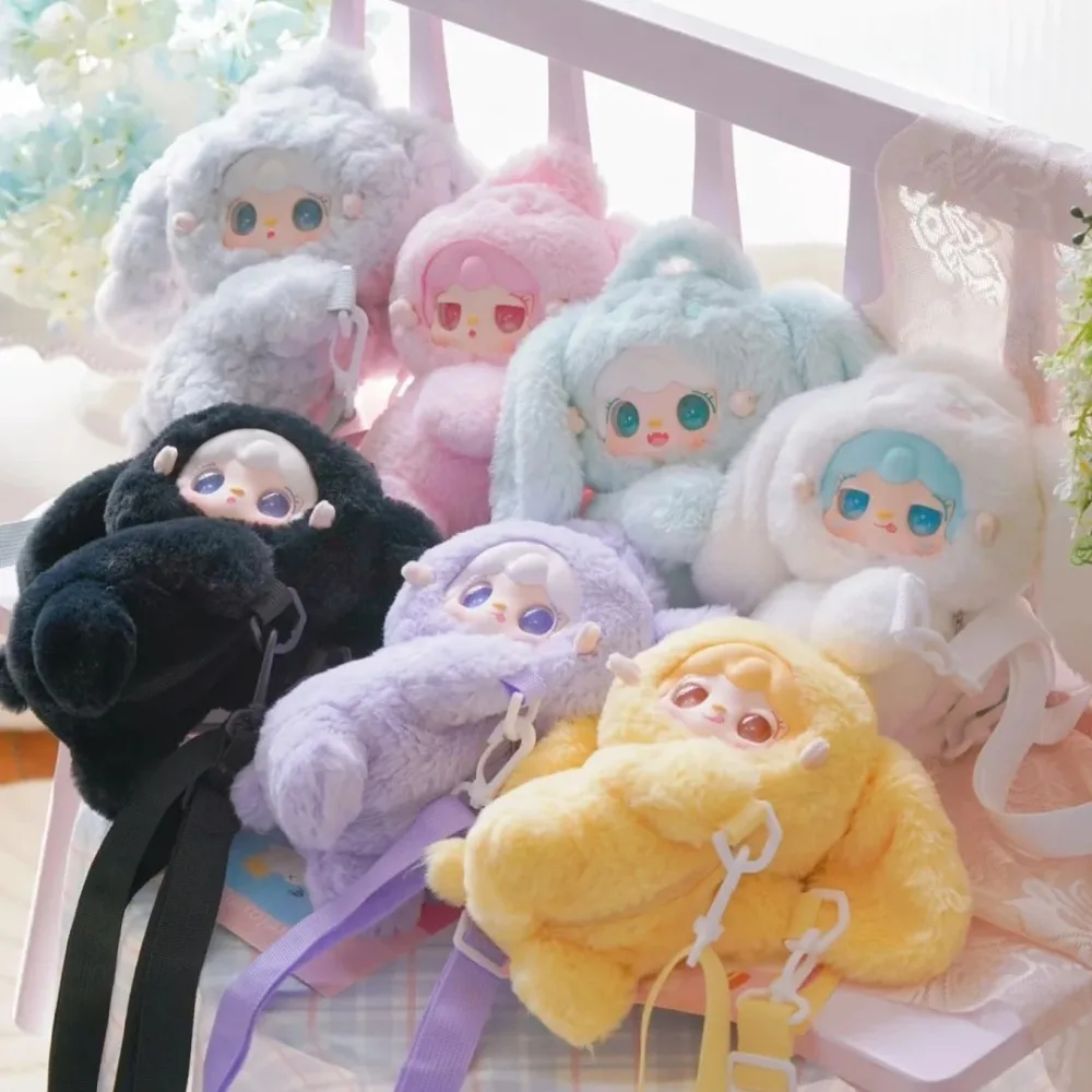 Yooki V8 Stay With You Series Модный сюрприз Слепая коробка Кошелек для монет Аниме Фигурки Kawaii Плюшевая упаковка Украшения Подарок на день рождения Игрушки