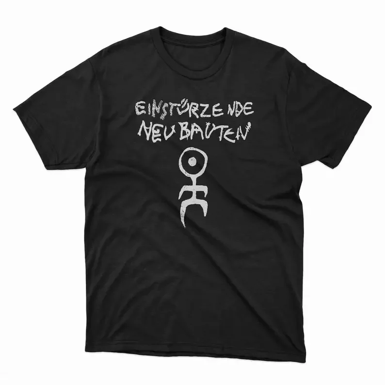 Тройник с логотипом einsturzenda Neubauten, трафарет Teho Teardo & Blixa, катушка для плода, немецкий Американский хоктем,
