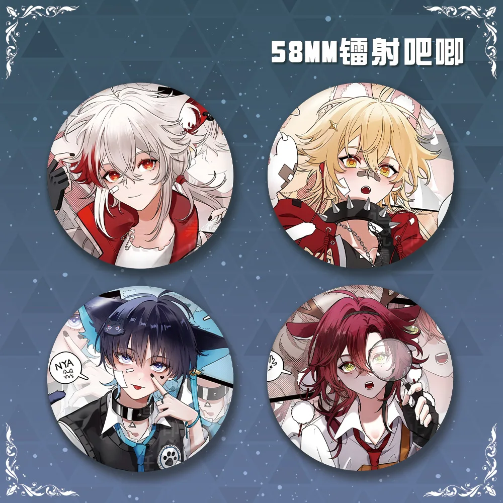 Игра Genshin Impact Kaedehara Kazuha Balladeer Wanderer Xiao Shikanoin Heizou значок для косплея булавка SPTE жесть брошь реквизит ﻿