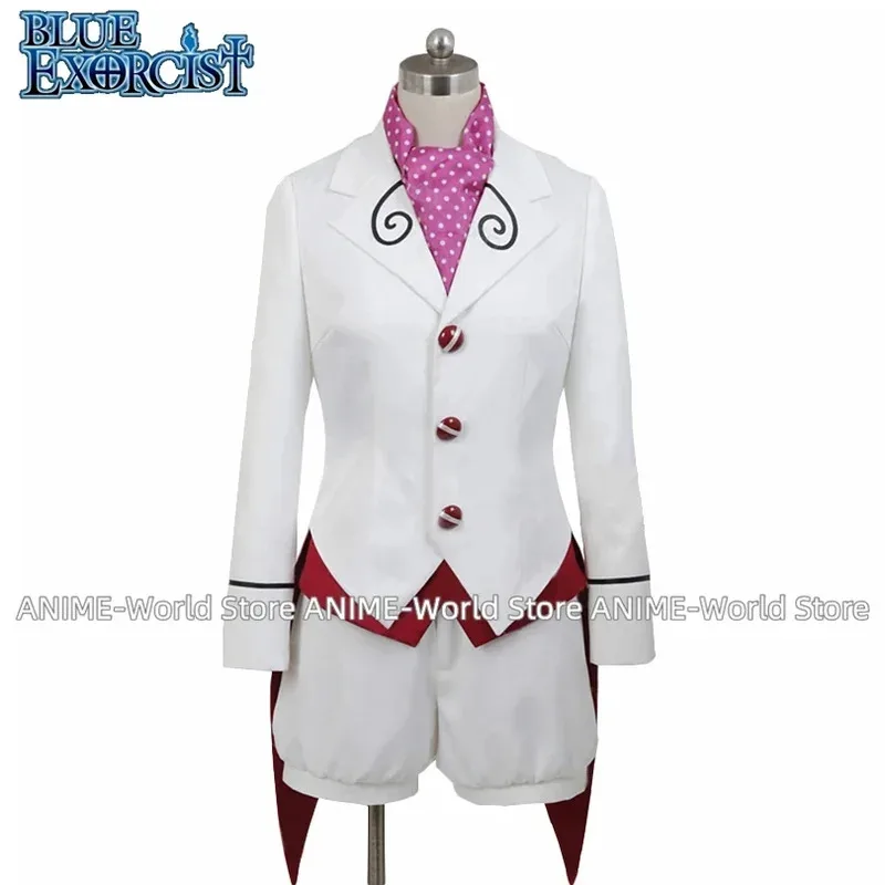 Фото CyAnime Ao no Blue Exorcist Mephisto Pheles костюмы для косплея сценическая одежда идеальный парик на заказ №3