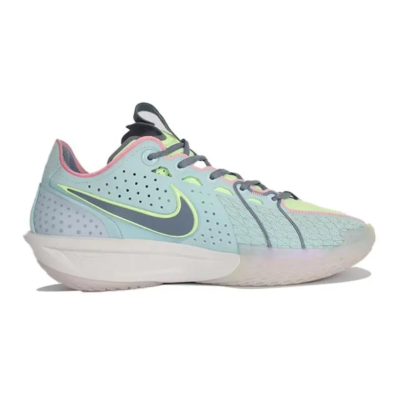 Фото [На заказ бамбуковая лесная панда]Nike Air Zoom G.T. Cut 3, мягкие нескользящие низкие баскетбольные кроссовки унисекс, синие №2