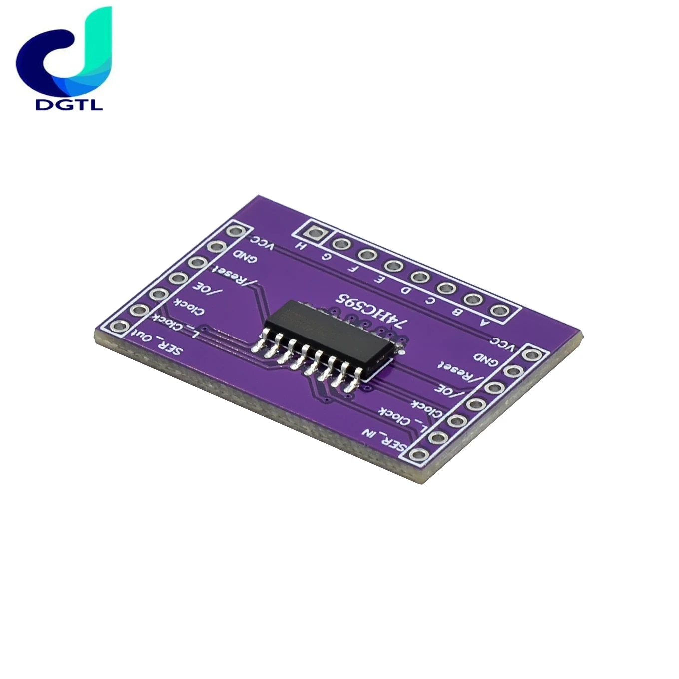 Фото DC3.3-5V 74HC595 модуль расширения сдвиговый регистр 8-битный сдвиговый регистр №4