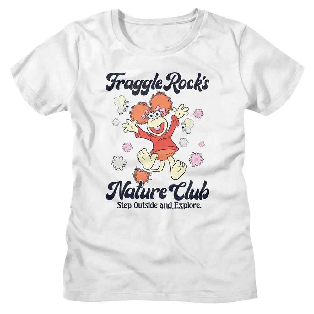 Клубная женская футболка Fraggle Rock с изображением натурального клуба