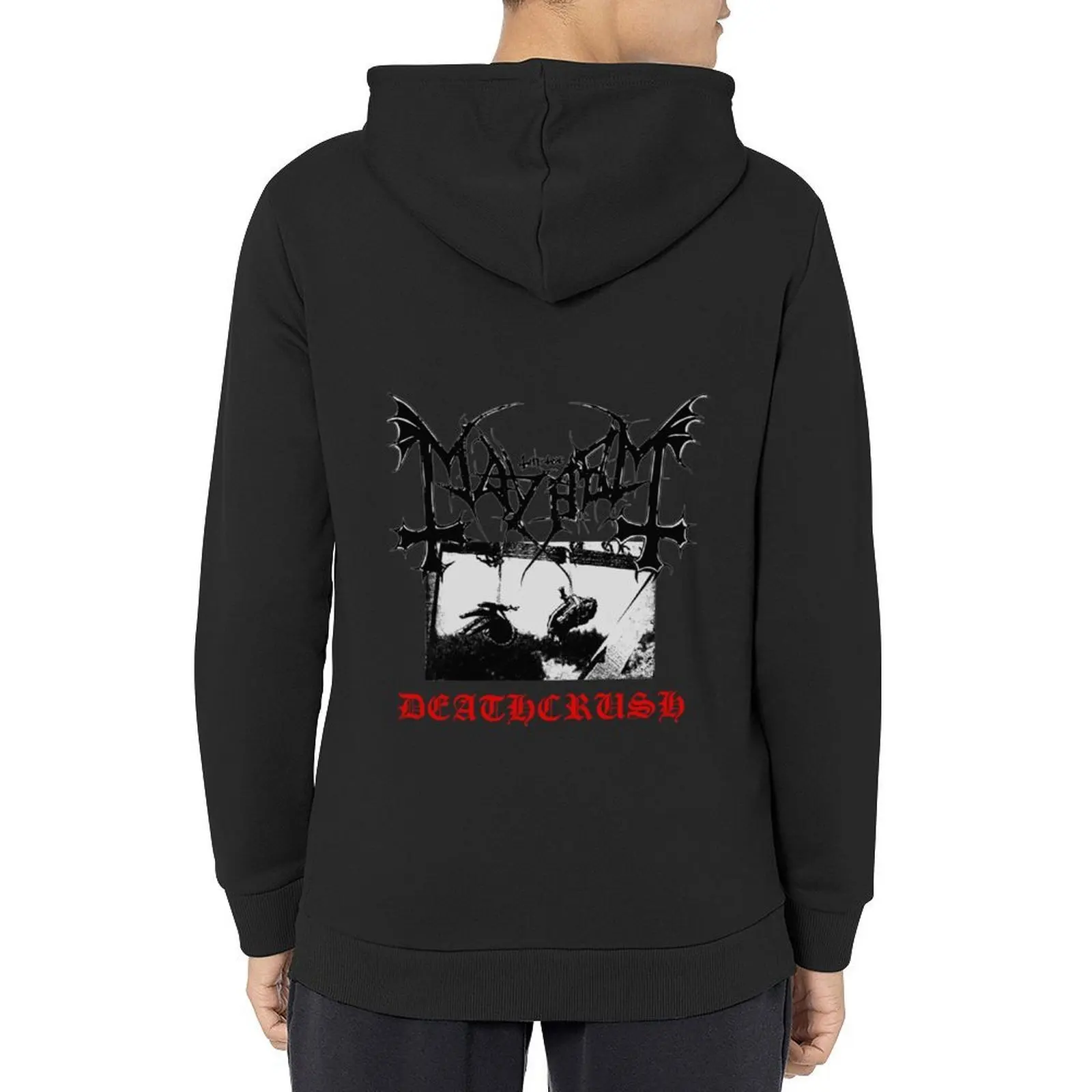 Mayhem Deathcrush Metal Euronymous Dead толстовка с капюшоном модная мужская рубашка с капюшоном мужская одежда толстовка уличная одежда