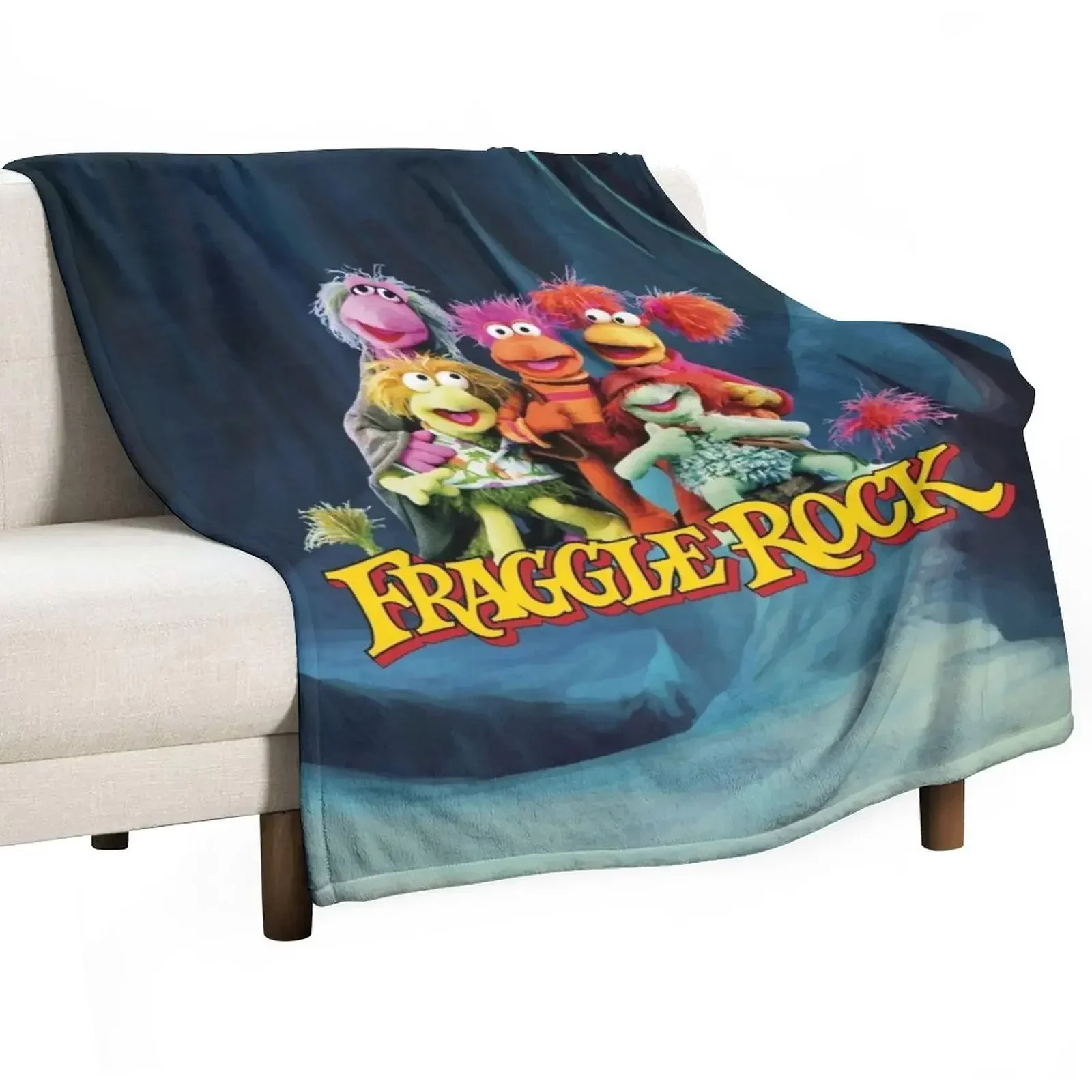 Fraggle Rock - Персонажи пещера Одеяло Роскошные летние постельные принадлежности Одеяла