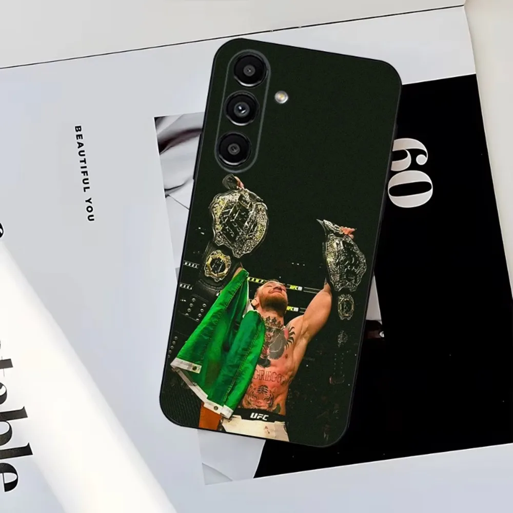 U-Ufc Conor McGregor Phone Case For Samsung S25,S24,S23,S22,S21,S20,S10,Ultra,Plus,Lite,FE,Soft Silicone Black Cover (art.: 3920cb089589b) - 3920cb089589b