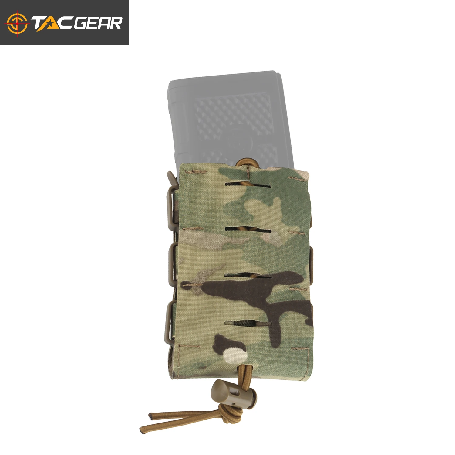 TACGEAR Urban-Assaulter Molle Подсумок для одной винтовки 5,56 .223 7,62 .308 Подсумок для журналов M4 AR AK Mag Carrier Кобура для страйкбола Mag