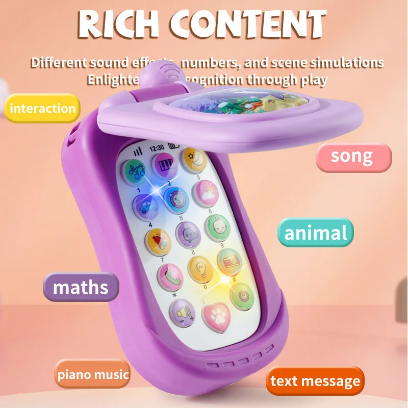 Фото Картонная мобильная игрушка, музыкальная игрушка для телефона, звуковое обучение, развивающие игрушки для малышей, без обзоров, но №4