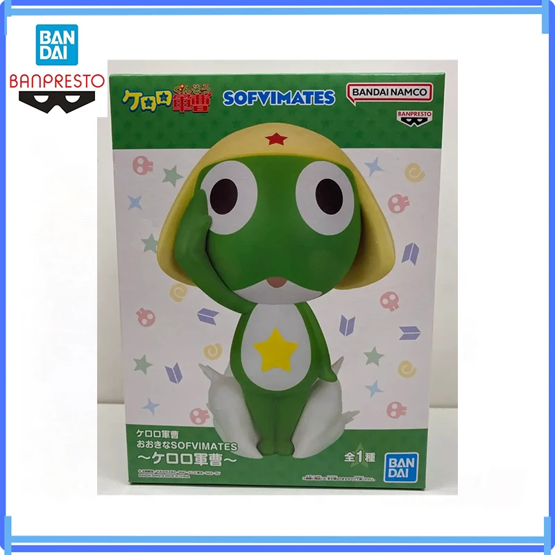 Фото Оригинальная фигурка Bandai в наличии Banpresto Sofvimates Keroro Gunsou Keroro, аниме, экшн-модель, оригинальные игрушки в штучной упаковке, подарки №2