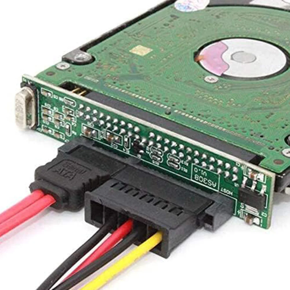 Фото JoniSerl IDE 44-контактный 2,5-контактный адаптер для ПК SATA Конвертер последовательного адаптера 1,5 Гбит/с ATA 133 100 HDD CD DVD Последовательный жесткий диск №4