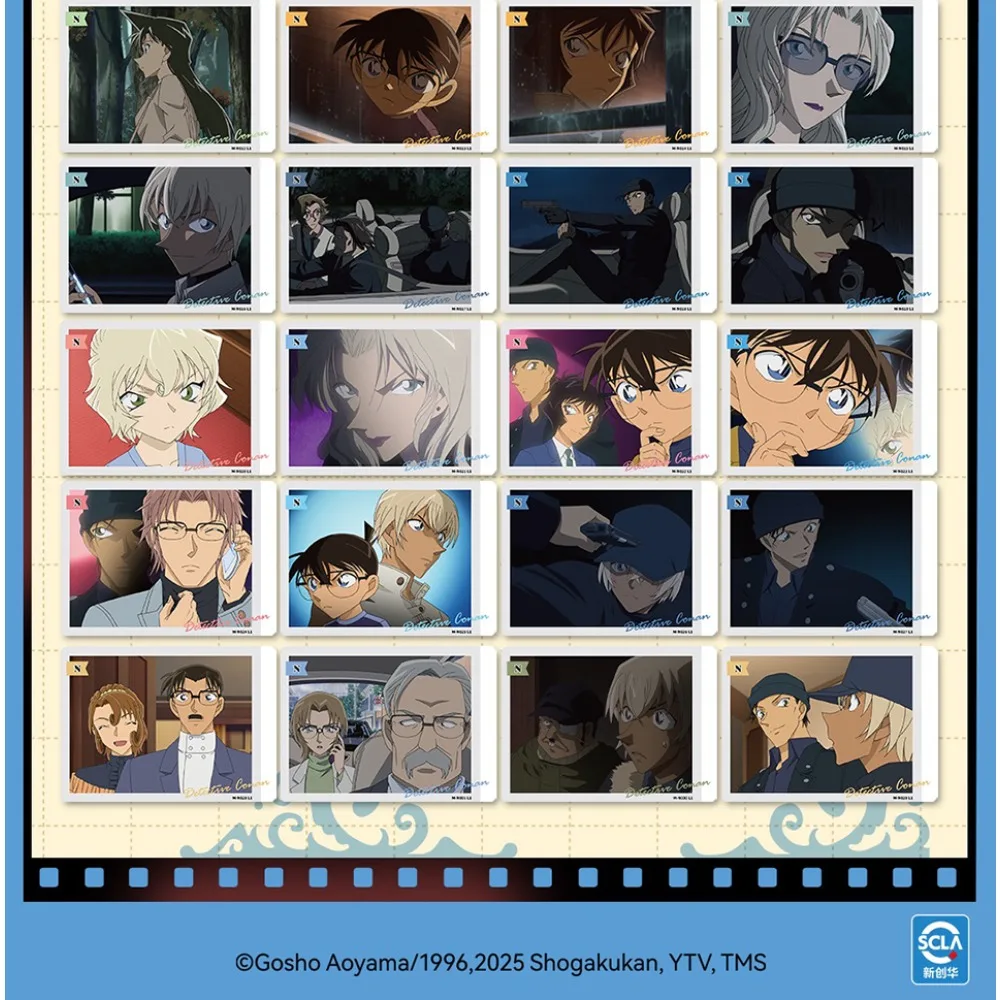 Фото Оригинальные коллекционные карты KAYOU Detective Conan, персонажи аниме, Kudou Shinichi Mouri Ran, красочные яркие карты SSR, подарок для детей №3