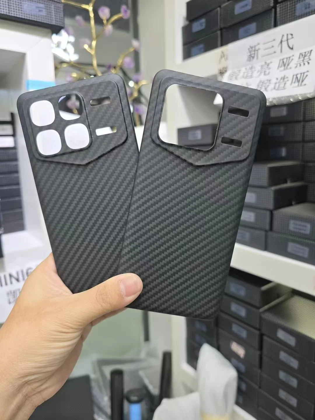 Подходит для Redmi K70pro, искусственное волокно, ультратонкий, противоударный и прочный композитный материал, деловой телефон K7