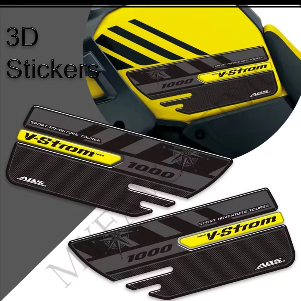 Фото V Strom DL 1000XT для Suzuki VStrom V-Strom DL 1000 XT DL1000, наклейка на мотоцикл, противоскользящая накладка на топливный бак, наклейки 2015-2019 2020 №4