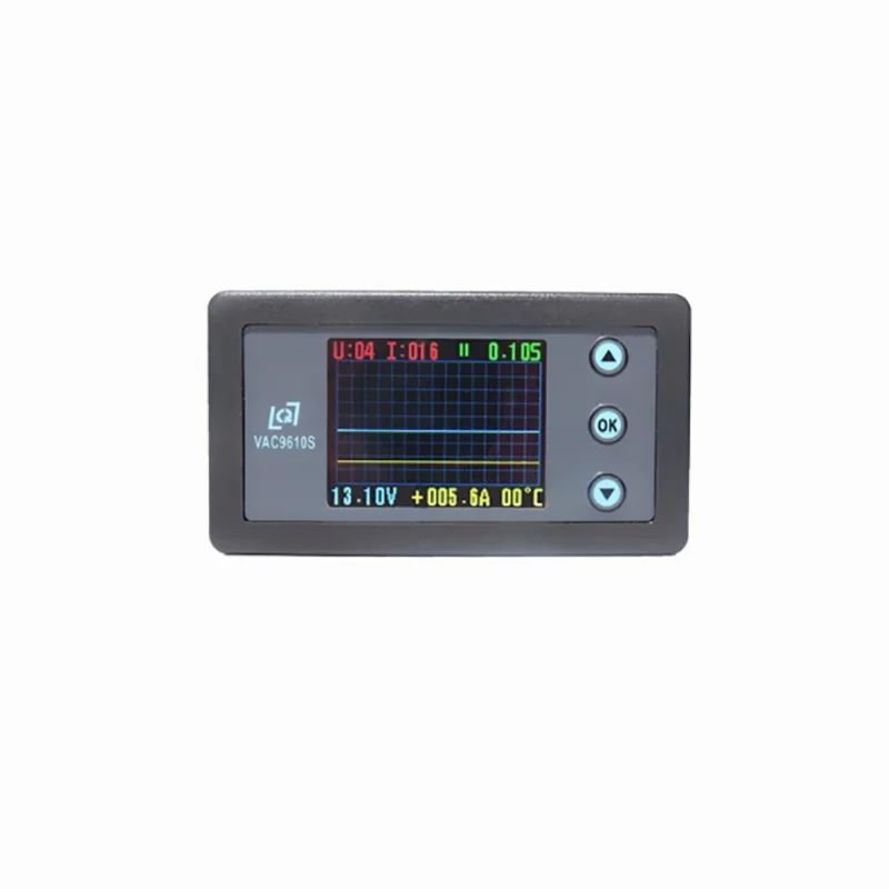 VAC9610S Холл куломб мощный термометр Напряжение Ток емкость часы с функцией управления реле связи