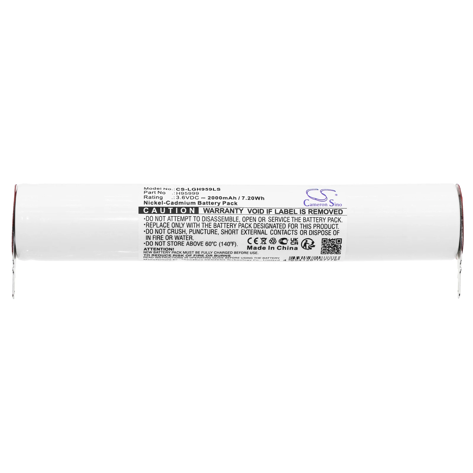 Аварийное освещение 2000mAh аккумулятор для Legrand 061883 H95999
