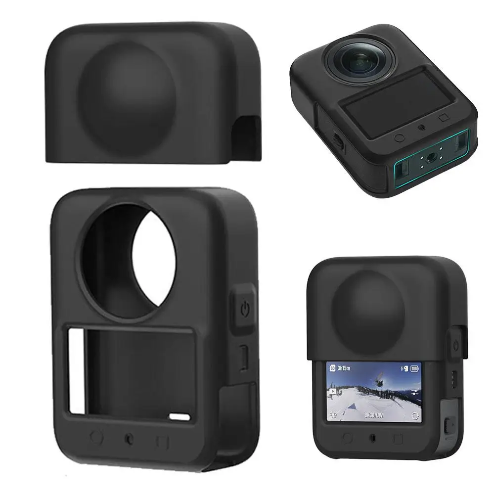 Фото Силиконовый защитный чехол для камеры dji OSMO 360, защитный чехол от царапин для dji Osmo360 Soft Shell Access K5S2 №4