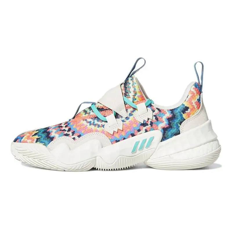 Кроссовки adidas Trae Young 1, кроссовки Tie-Dye GY0295