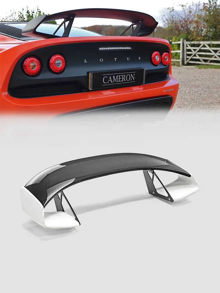 Задний спойлер в стиле Lotus Exige S3 Club Racer, высокопроизводительное аэродинамическое обновление Автомобили и мотоциклы