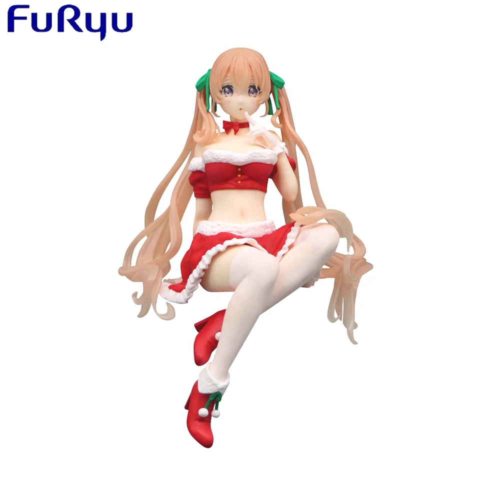Оригинальный оригинальный FuRyu пара Cuckoos 14 см Amano Erika пробка для лапши для детей Рождественский подарок Прямая поставка