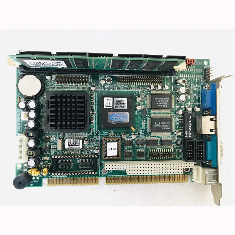 Горячая продажа для карты Advantech ISA средней длины, оборудование промышленного управления, материнская плата PCA-6753 Rev. А2 PCA-6753F