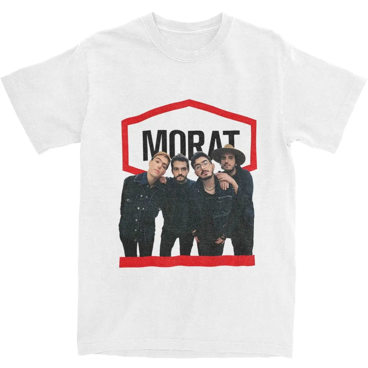 Футболка Morat Rock Band, винтажная футболка из 100 хлопка, летние футболки с круглым вырезом в стиле хип-хоп, дешевая одежда больших размеров