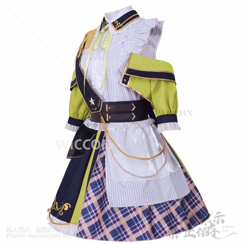 Фото Аниме Oshi No Ko MemCho Косплей iDOLM@STER Костюм Лолиты Платье Идол Униформа Парики Для Хэллоуина Рождественская Вечеринка Индивидуальные №2