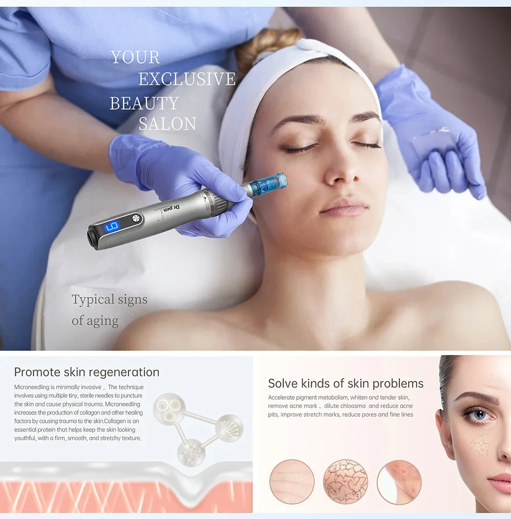 Фото 20/50 шт. Одноразовые картриджи Dr Pen M8S Needling 12 18 24 36 42 Nano Needle MTS Наконечники подходят для Dr Pen M8S/A8S/A9 №2
