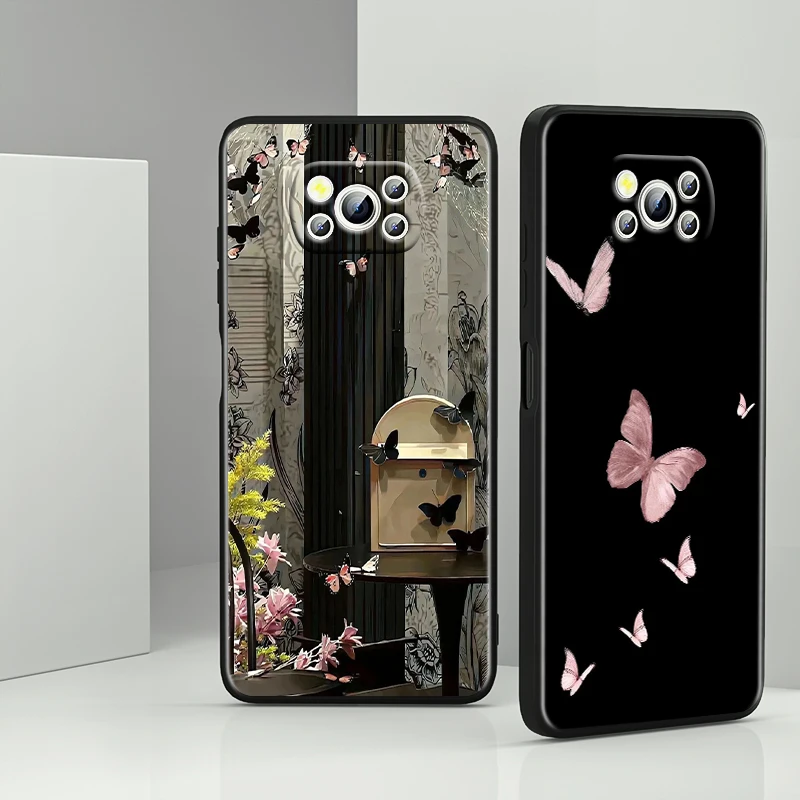 Фото Чехол-бабочка для телефона Xiaomi Mi Poco F5 F4 F3 F2 X5 X4 X3 M6 M5 M5S M4 M3 C40 Pro GT №5