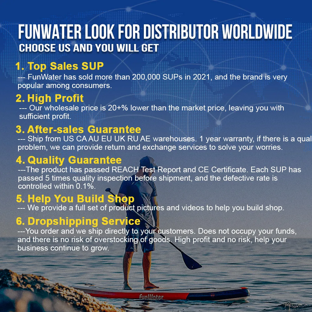 FUNWATER дропшиппинг OEM 11 'доска для серфинга стоячая черная доска для серфинга для продажи sup водные виды спорта доска для серфинга доска для серфинга (art.: 3920d1b7bacd3) - 3920d1b7bacd3