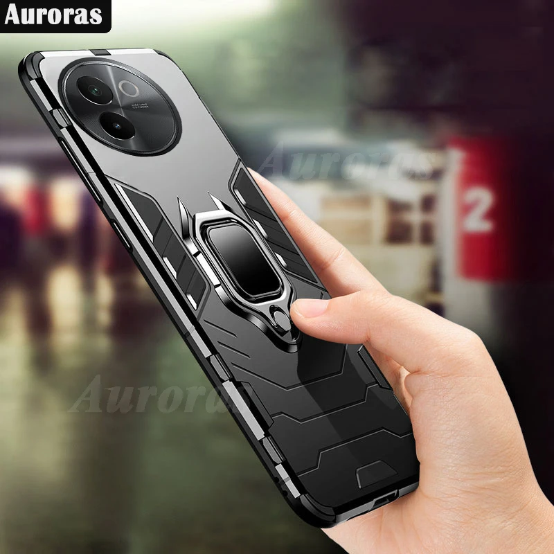 Auroras для VIVO V30E телефон с кольцом армированный военный прочный корпус для VIVO V30 V40 Lite 5G V30 V40 Pro Чехол Fundas