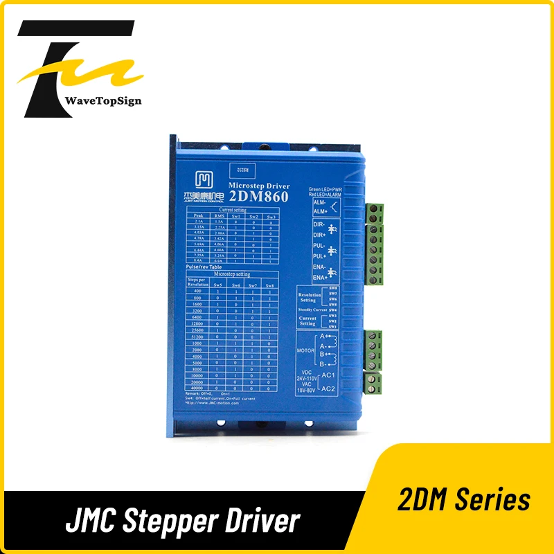 Драйвер 2-фазного шагового двигателя JMC 2DM860 2DM860H 2DM415 2DM556 2DM542-06 2DM542 2DM420 2DM2260 2M2260-NW-101 2DM2280