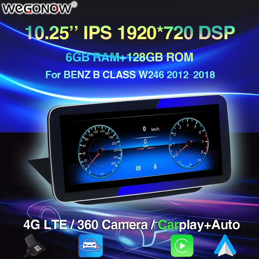 360 Carplay 6 ГБ + 128 Гб LTE 10,25 