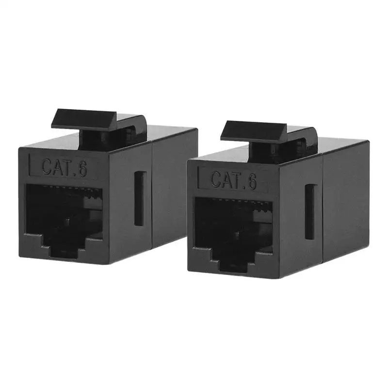 Соединитель Rj45 Cat 6 разъем Ethernet Keystone, 2 шт., многоразовые, легкие, прочные, для проектов «сделай сам»