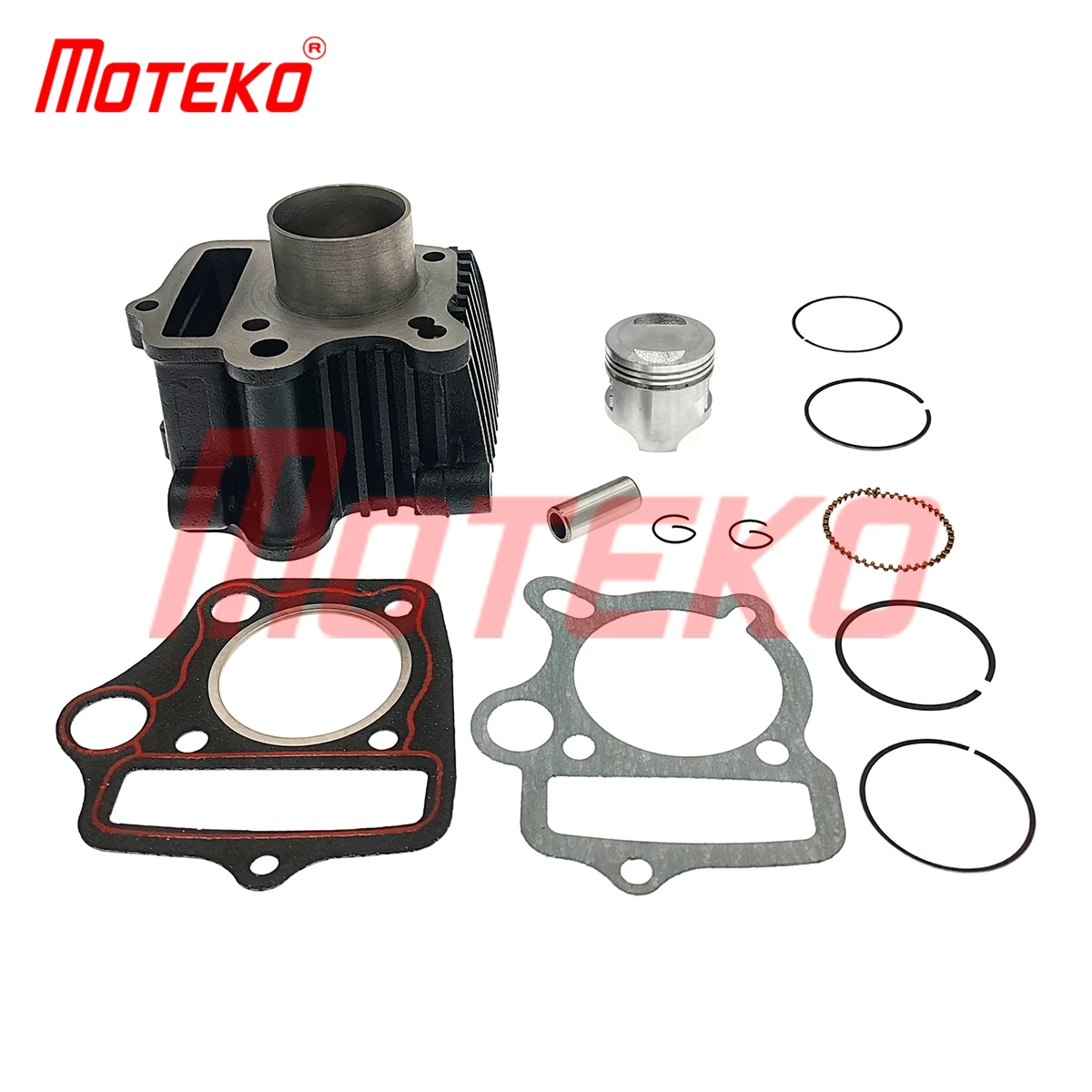 BX18080004 C50 ATV50 50CC 39 ММ ЦИЛИНДР И ПОРШНЕВНЫЙ КОМПЛЕКТ 4T 139FMB 50CC ЧАСТИ ДВИГАТЕЛЯ ДЛЯ КИТАЙСКИХ КУБ MINI ATV КИШМАННЫЙ ВЕЛОСИПЕД