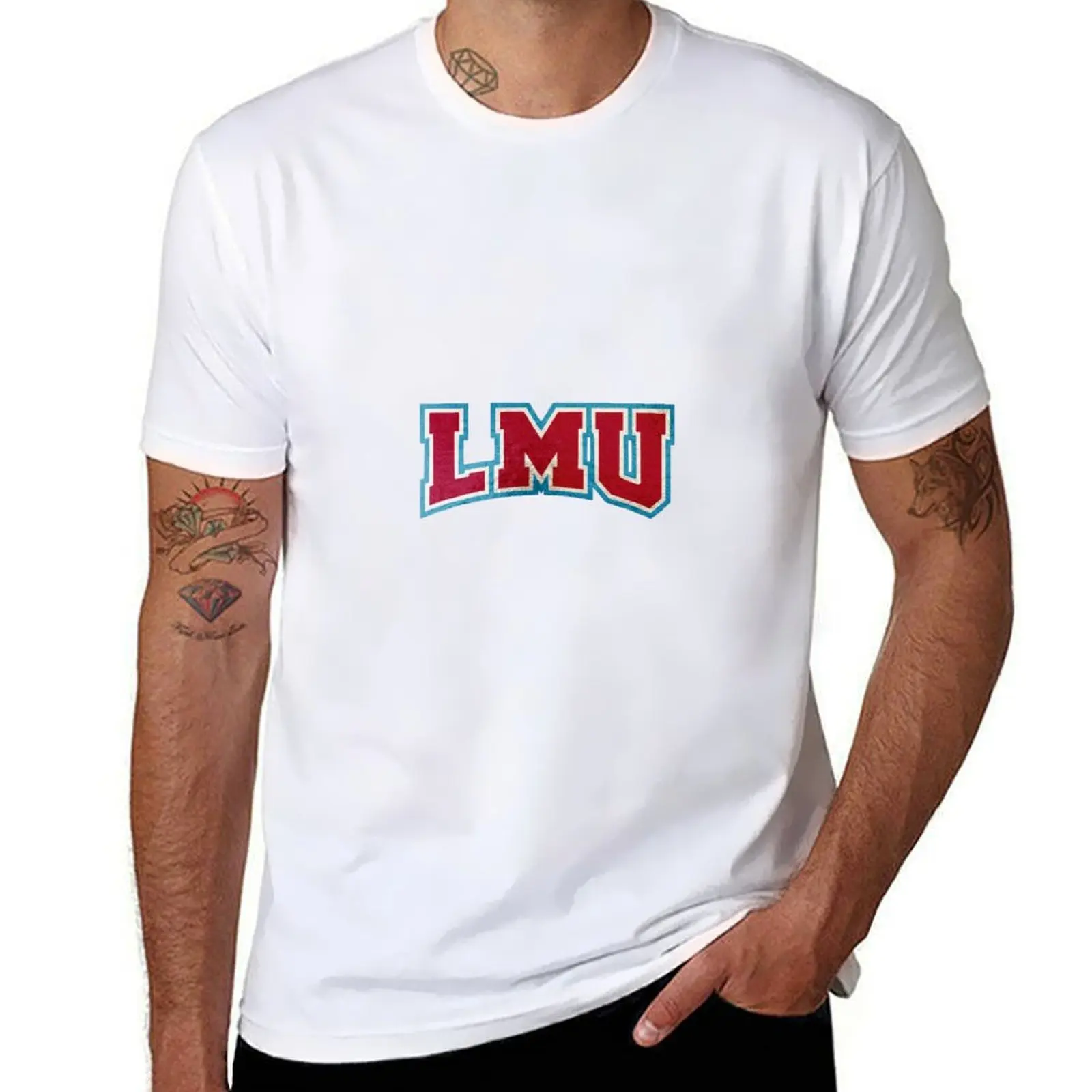 Loyola Marymount University - LMU - футболка Loyola Lions, персонализированные мужские футболки из хлопка