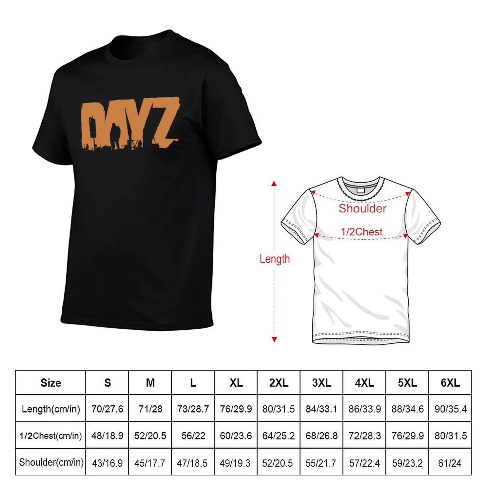 Фото Logo Vibe-футболка Dayz, мужские футболки, облегающая футболка, незаменимая футболка №2