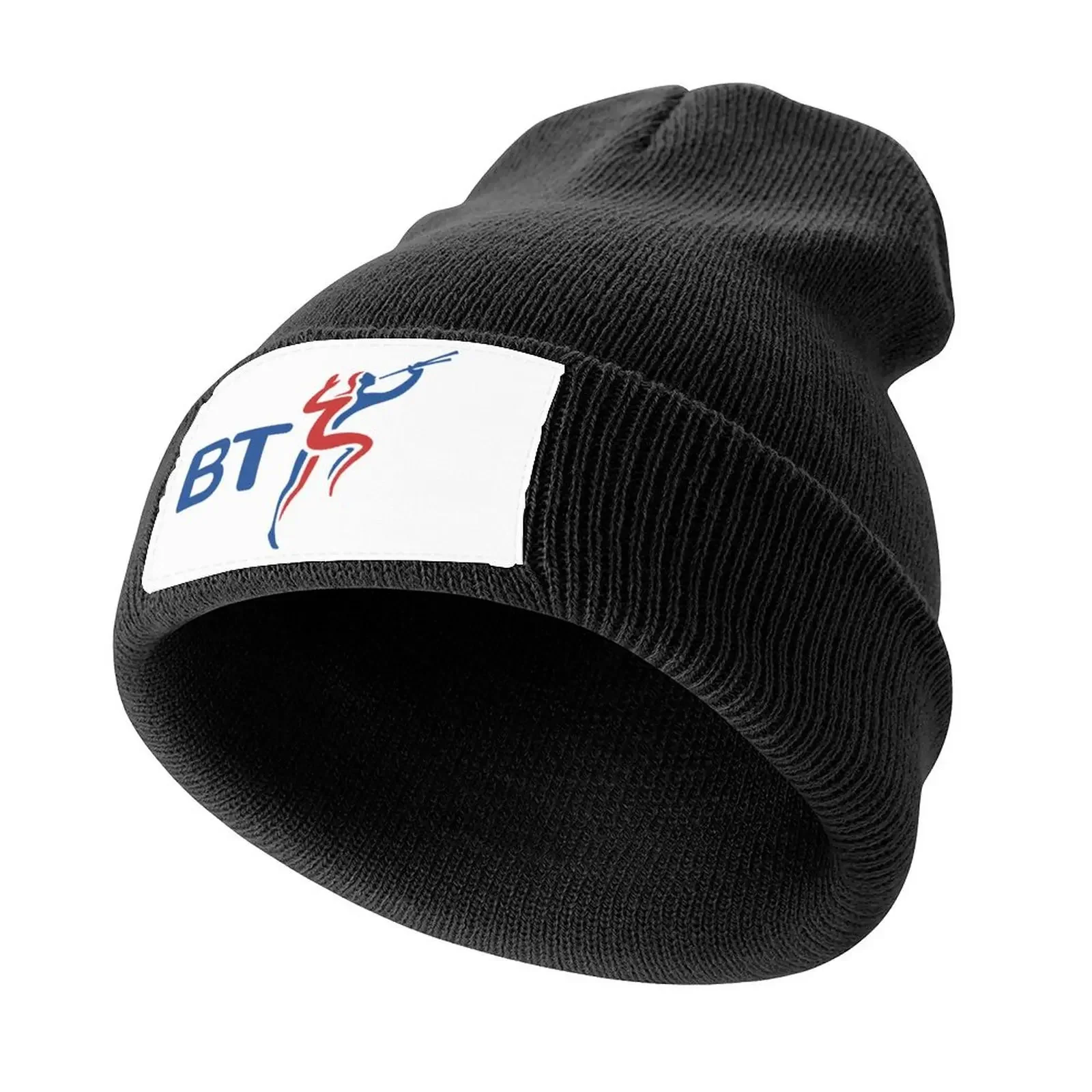 Вязаная шапка с логотипом British Telecom в стиле ретро, рыбацкая шапка, конская шляпа, шляпа большого размера для женщин, 2025 г., мужская