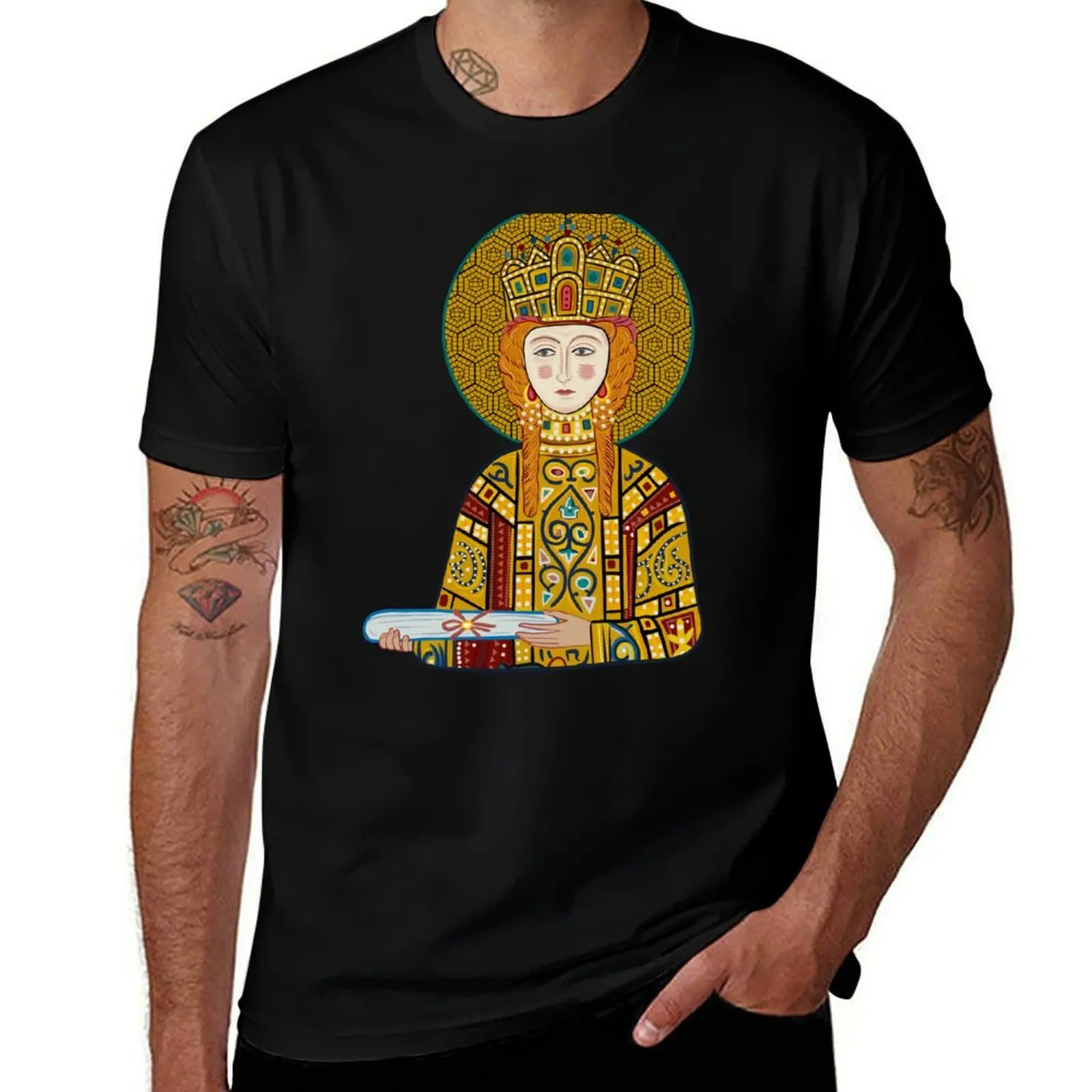Футболка Empress Eirene, мужские футболки с рисунком, мужские футболки, высококачественная футболка люксового бренда