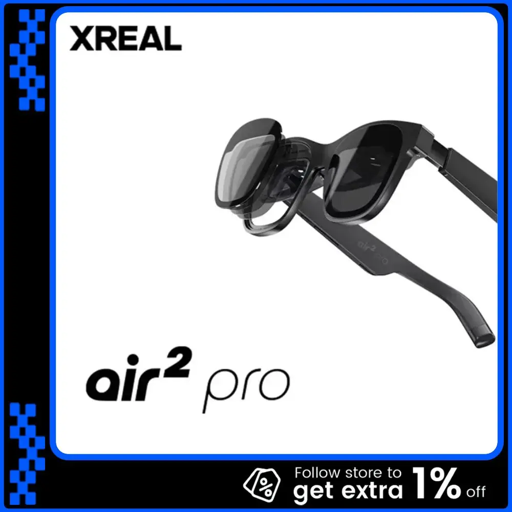 XREAL Air 2 Pro Smart AR очки Nreal Air2 Pro Beam Pro Global для Google HD 130 дюймов Космический кинотеатр Портативный экран с обзором 1080p