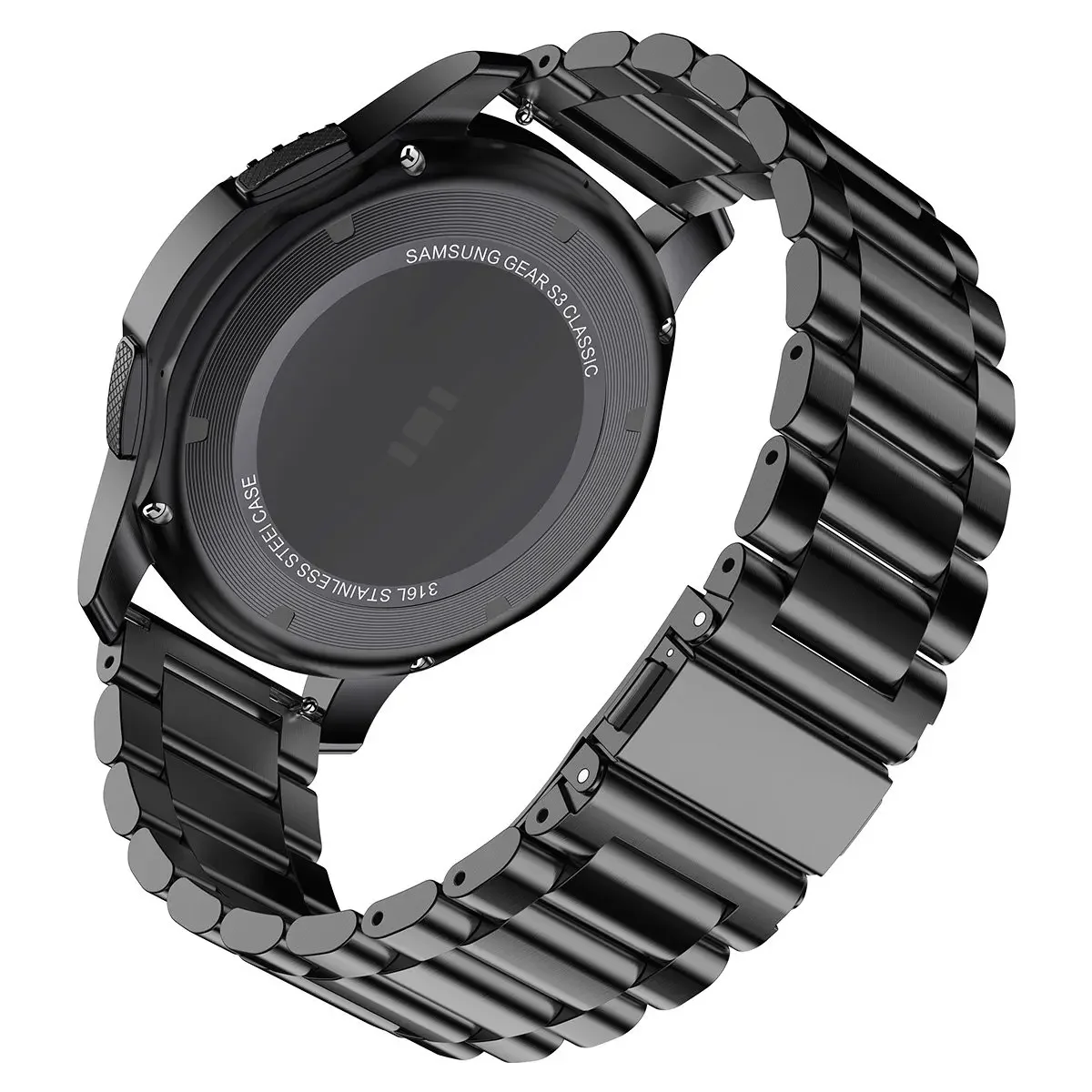 Фото Металлический ремешок 20 мм 22 мм для Samsung Galaxy Watch 6/5/4 Classic 47 мм 42 мм Huawei Watch 4/GT3 Pro Браслет Amazfit GTR 4/GTS 4 №2