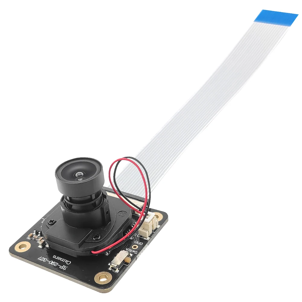 Фото Модуль камеры IMX290 для Raspberry Pi 5 4B 4 3B 3 ZERO 2 Вт 1920*1080 2 МП IR-CUT ночного видения Регулируемый объектив 3,95 мм №4