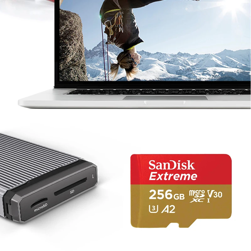 Фото Карты SanDisk Extreme microSDHC microSDXC UHS-I 4K UHD и видео Full HD UHS Speed Class 3 (U3) и Video Speed Class 30 (V30) №4
