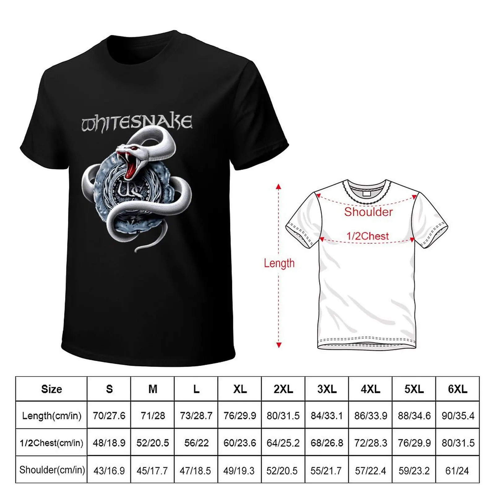 Ulo P فا Whitesnake Band Music Rock Metal Gift Мужская футболка Топы для мальчиков белые мужские хлопковые футболки (art.: 3920ca80134f4) - 3920ca80134f4