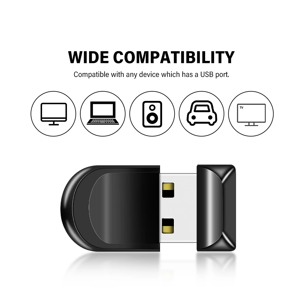 Фото Супер мини-USB флэш-накопитель 128 ГБ, 100% реальная емкость, 64 ГБ, бесплатный брелок, карта памяти, 32 ГБ, водонепроницаемый U-диск, 16 ГБ №4